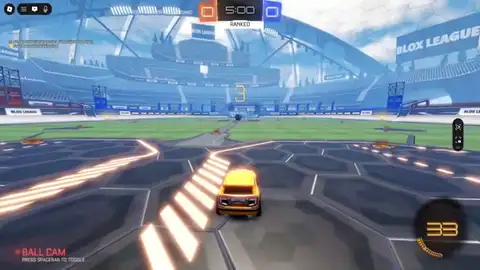 Blox League ranked kickoff countdown in stadium