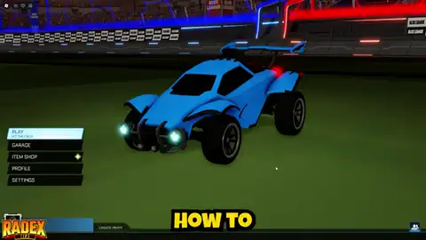 Blox League lobby HUD after load with Play and Garage, no Codes field
